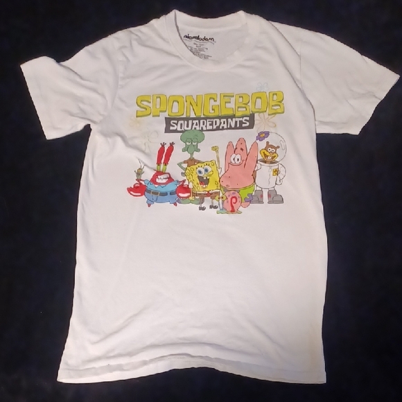 Nickelodeon Tops - Nickelodeon White SpongeBob SquarePants Character Tee